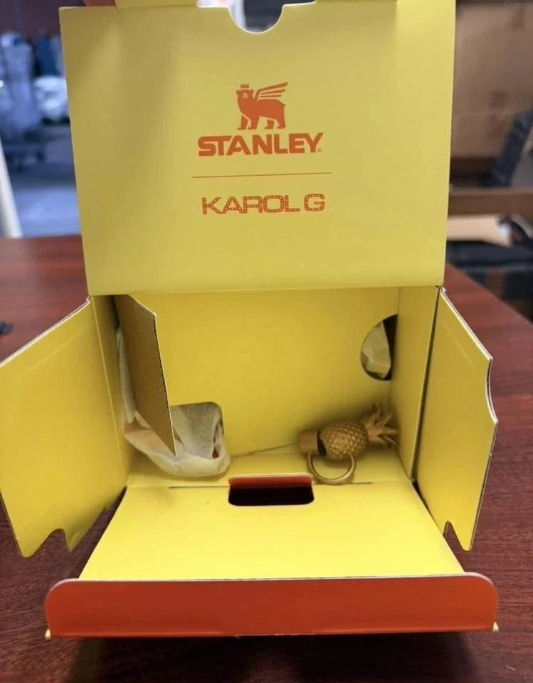 The Stanley 1913 x KAROL G 40 oz Quencher H2.O FlowState Tumbler