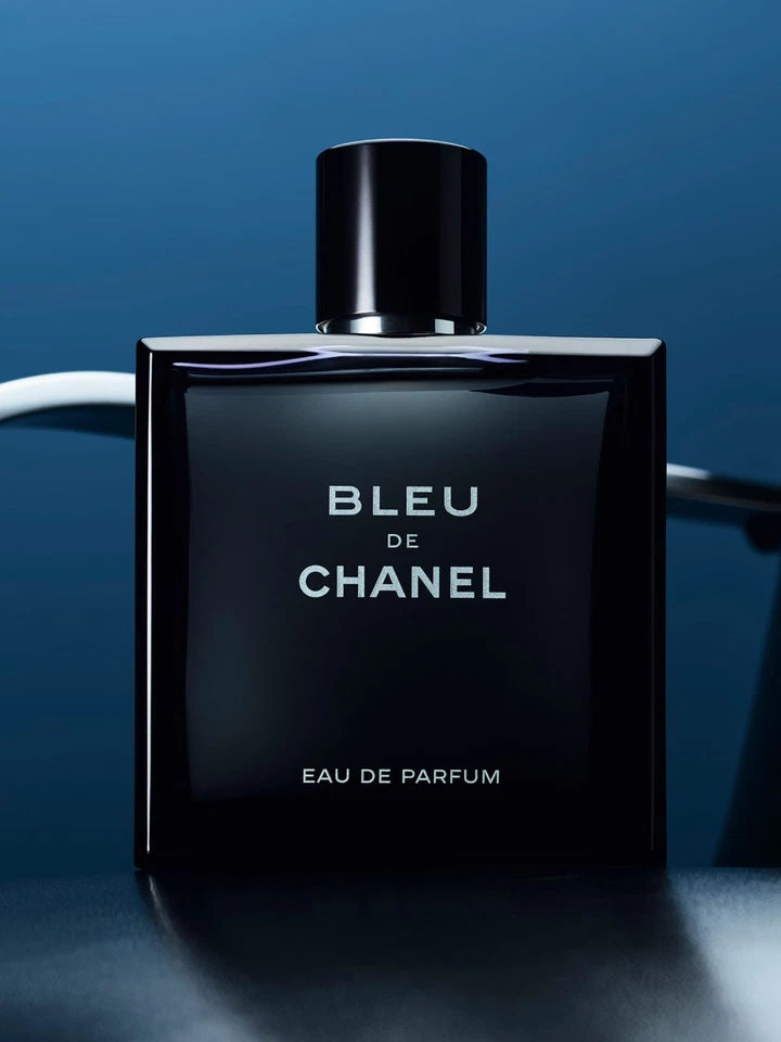 Bleu De Chanel Eau De Parfum Spray 3.4 oz 100 ml Free Shipping New In The Box