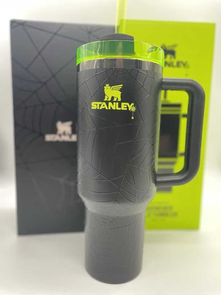 Stanley HALLOWEEN WEB GLOW H2.0 40oz Tumbler Limited Edition IN HAND! NEW