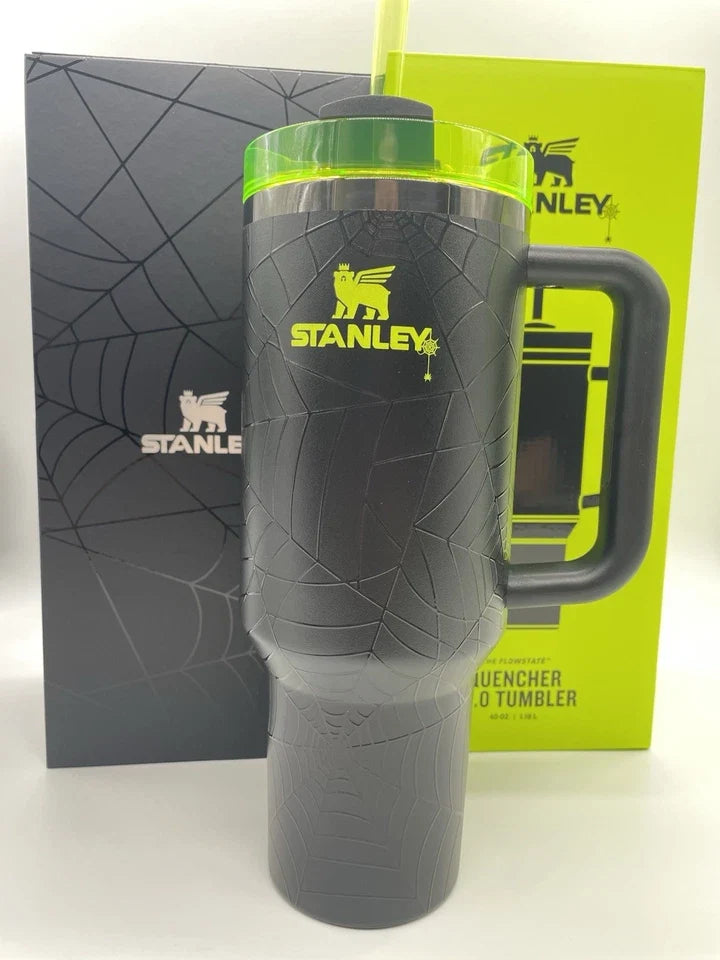 Stanley HALLOWEEN WEB GLOW H2.0 40oz Tumbler Limited Edition IN HAND! NEW